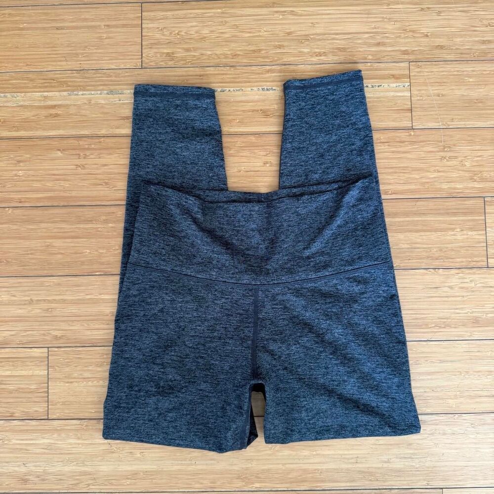 Terez Heather Gray High Rise 7/8 Performance Leggings Women's Small 23"
